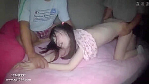 05537 Beautiful girl faints in agony!