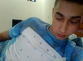 18yo cute portoguese boy cums fucking hot ass tight hole