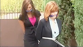 2 girls cleave gagged
