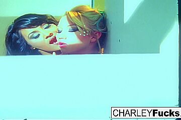 A Couple Of Pornstars Lick Each Others Pussy