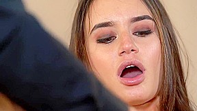 A Man Plays With A Hard Dick In A Condom In A Tanned Brunette In Stock With Lana Roy And Kristof Cale