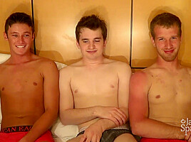 Adam Rhodes, Damon Archer and Jake Parker BAREBACK