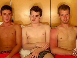 Adam Rhodes, Damon Archer and Jake Parker BAREBACK