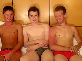Adam Rhodes, Damon Archer and Jake Parker BAREBACK
