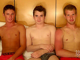 Adam Rhodes, Damon Archer and Jake Parker BAREBACK