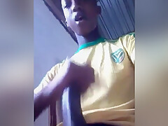 African teen 18+ Boy Masturbates Until He Cums After School