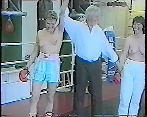 Alaskan Women Topless Boxing