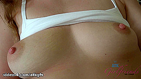 Alex Is Laying Around In Her Panties, Waiting To Get Fucked - ATKGirlfriends