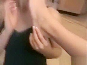 Allie & Monica feet licking 3