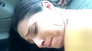 Amateur gets fucked in the backseat for cash