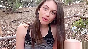 Amateur teen 18+ Nympho Craves Public Sex with Creampie