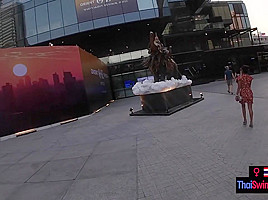 Amateur teen 18+ couple having sex after a day out in Bangkok Thailand