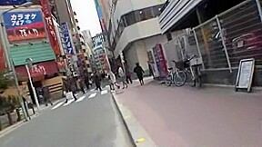 Amazing Japanese slut Rei Hinano in Incredible Public, Blowjob JAV clip
