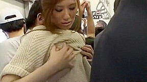 Amazing Japanese whore Saki Aoyama 2, Ema Kisaki, Ayumi Iwasa in Fabulous Public, Amateur JAV movie