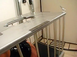 Amazing amateur Brunette, BDSM sex scene