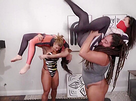 Amazons Dominate Weak Girls