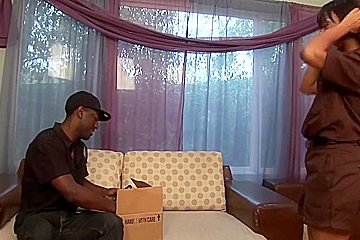 An Uninhibited Ebony Woman With Hairy Pussy Gets - Imani Rose