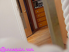 Anal Plugs And A Before-dinner Double Blowjob With Gracelynn Moans, Kat Cummings And Richard Nailder