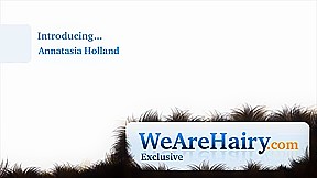 Annatasia Holland strips naked as a cowgirl - Compilation - WeAreHairy