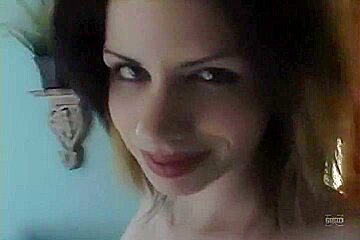 Annika Massages Her Clitoris While Fucking A Big Black Cock