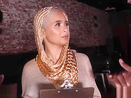 Arab Slut Aaliyah Hadid Enjoys Anal Gangbang