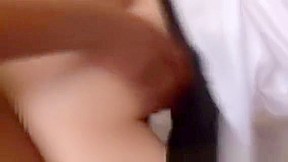 Asian Cosplay Babe Interracial Doggystyle Fucked