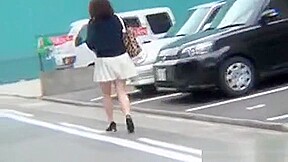 Asian Ho Pisses Over Town