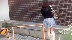 Asian Ho Pisses Over Town