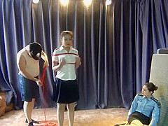Asian Policewoman Bondage