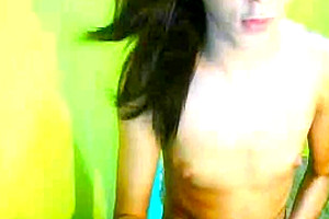Asian Webcam Tranny