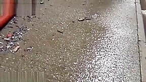 Asian Whores Pee Outside