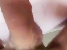Asian couple close-up fuck