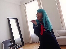 Asian teen 18+ Katana gets a creampie