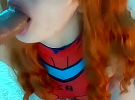 Asmr 100% Sync With Asuka Langley (virtual Sex,evangelion Cosplay,multiple Cum)