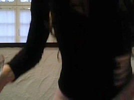 Ass to mouth dildo fun