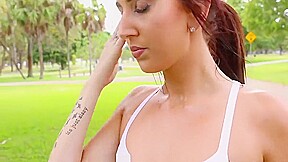 Aubrey Rose needs a good fuck after workout