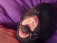 Augusta Playing With Toy, Smoking, Gagged And Fucked