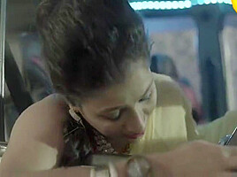 Aunty Has Sex With Servant In Car  Saree Sex