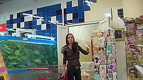 Aurita in a pair of lusty lovers enjoying hardcore home sex