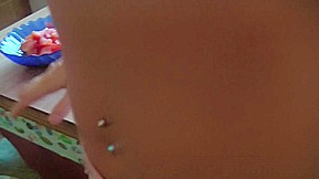 Aurita in a pair of lusty lovers enjoying hardcore home sex
