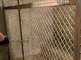 BDSM - Officer dominates the inmate