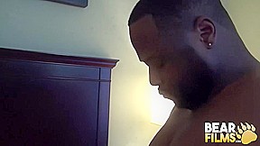 BEARFILMS Slutty Cub Logan Young Fucked by Two Black Bears