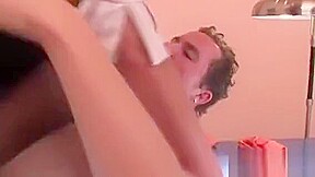 Beautiful Blonde In Stockings Gets Fucked Hard