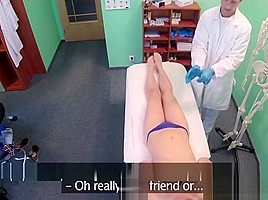 Beautiful Doctor Gets Screwed By An Fuckmate