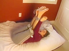 Beautiful Girl Duct Taped