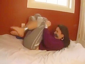 Beautiful Girl Duct Taped