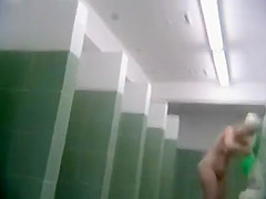Beautiful nipples in the shower