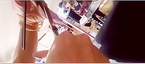 Beauty girl pixie cut