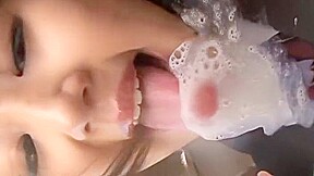 Best Japanese whore Kokoro Kawaii in Fabulous Facial, College JAV clip