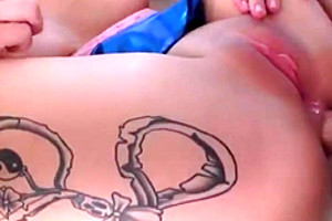 Best homemade shemale clip with Big Dick, Lingerie scenes
